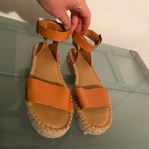 Soludos Cadiz leather espadrille sandal size 5.5 - Picture 4 of 8